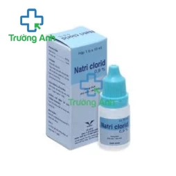 Natri clorid 0,9%-10ml Bidiphar - Dung dịch vệ sinh mắt, mũi hiệu quả
